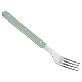 PRETYZOOM Aus Edelstahl Lange Gabeln Zum Wüstengabeln Gurkengabel Salatgabeln Aus Edelstahl Vorspeisengabeln Aus Metall Kleine Obstgabeln Green Rostfreier Stahl