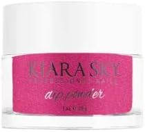 Kiara Sky Professional Nails, Nail Dipping Powder 1 oz. - Pink Tones (Pink Lipstick)