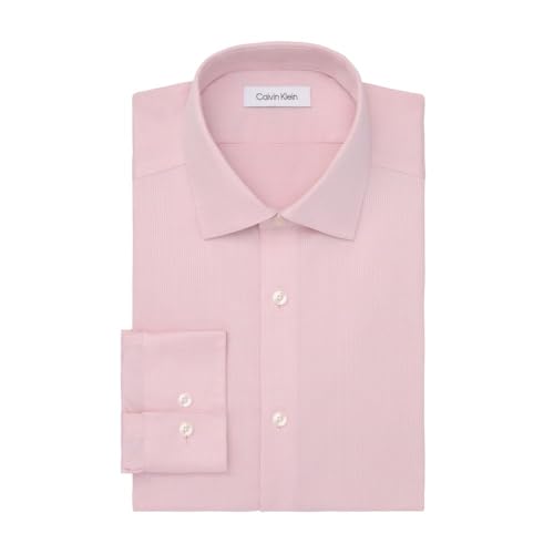 Calvin Klein Men's Dress Shirt Non Iron Stretch Slim Fit Solid - image 3