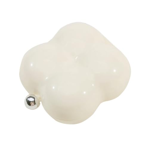 Mini Portable Pill Box Multi-Compartment Travel Jewelry Storage Box Vitamins Dispenser Holder(White)