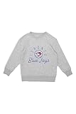 Gertex MLB Kids/Youth Light Grey Crew Neck Toronto Blue Jays (Secondary Logo Large)