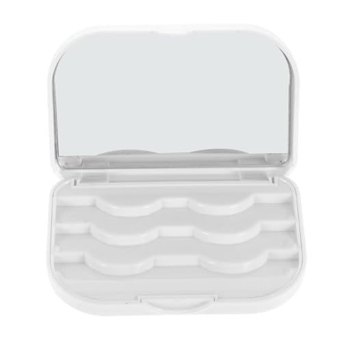 Veemoon 1pezzi Scatola Vuota per Imballaggio Ciglia Contenitore per Conservare Ciglia Finte Organizer Vuoto Compatto e Leggero per Uso Quotidiano e Viaggio