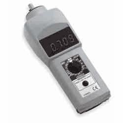Shimpo DT-107A-S12 Digital Tachometer, Contact, with 12 in Wheel