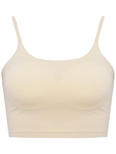 easyforever Girls Athletic Training Bras Seamless Wireless Padded Camisole Breathable Sports Vest3