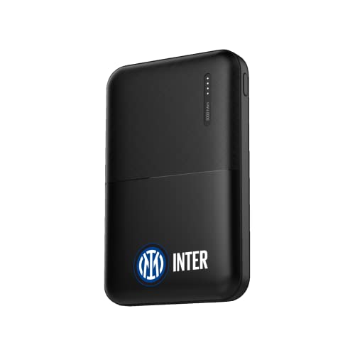 Inter Power Bank 5000mAh, Sottile & Compatto Caricabatterie Portatile Carica Rapida Batteria Esterna Powerbank per iPhone Samsung Huawei Smartphone