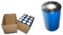 Thermal Transfer Ribbon for Zebra Printer, $5.80/ea,, Case of 24, 4.33" x 984' (110mm X 300m), 1" Core. General Purpose Resin Enhanced Wax Ribbon for Label, Tag & Barcode Printing.