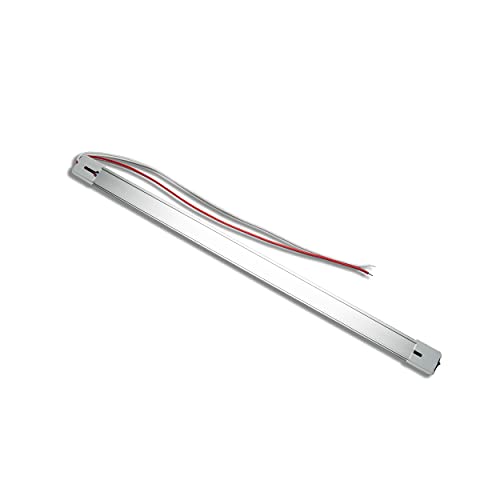 Lámpara LED para interior Raycharm 18.4" x 1.1" gris miniatura 6