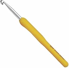 Zeniso® Crochet Knitting Needles Crochet Hook, Needle Set, Knitting Needle Set, Crochet Set, Crochet Hook (Aluminium with Plastic Handle 6"/15cm of Size 5/5.5mm) 1 pcs