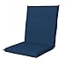 Produktbild Doppler Auflage Niederlehner Star Dunkelblau I Gartenstuhl-Polster 100x48x6cm aus 100% Dralon I Sitzauflage weich & bequem I Sitzkissen zum Festbinden an Gartenstuhl