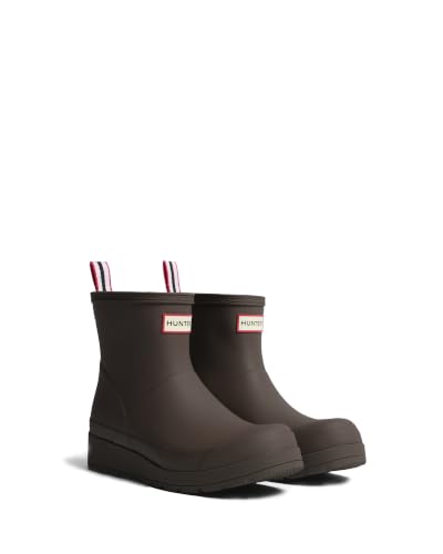 HUNTER Damen Play kurzer Stiefel, Schokoladenbraun, 4 – Ansicht 1