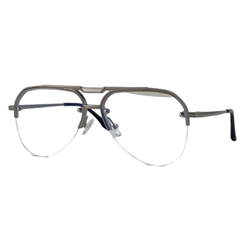 Lunettes de soleil de luxe pour homme monture métal