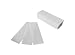 Leegoal 100 Pcs Professional Facial & Body Hair Removal Wax Strips Paper Depilatory Nonwoven Epilator