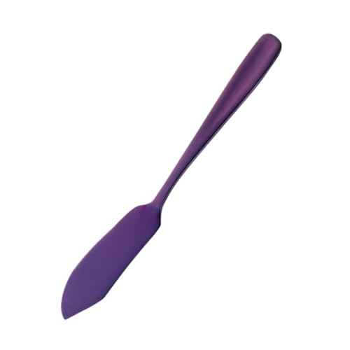 HEMOTON Coltello Per Burro Marmellata Crema Formaggio Multiuso Affilato Facile Da Tagliare Punta Forchetta Per Servire in Acciaio Resistente