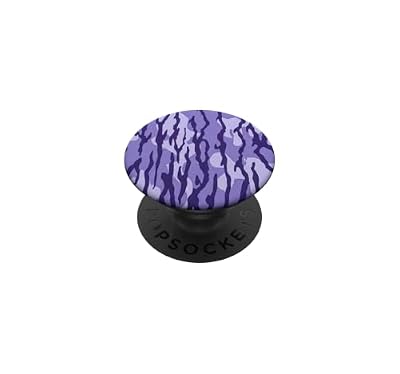 Purple Camouflage Camo PopSockets Adhesive PopGrip