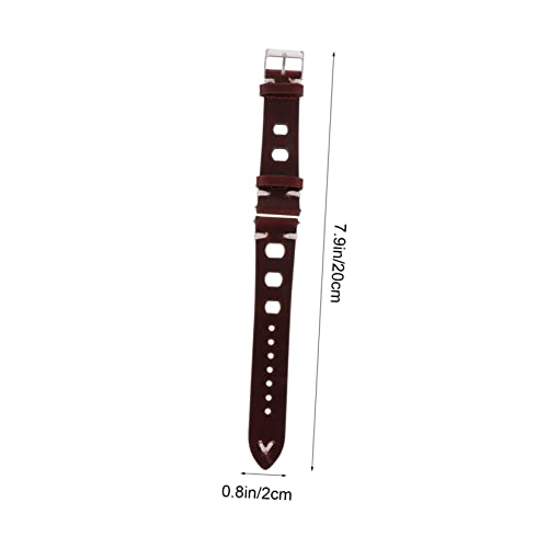 1set Watch Replacement Strap Breathable Design Compatible Watches and Easy to Install for Daily Use Deep2