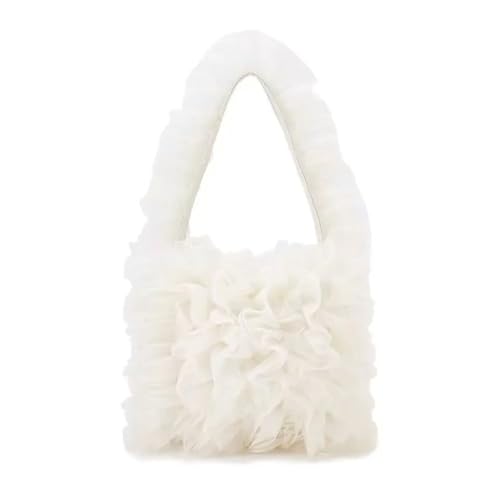 Underarm Bag Women Lightweight Shoulder Crossbody Bags(White)