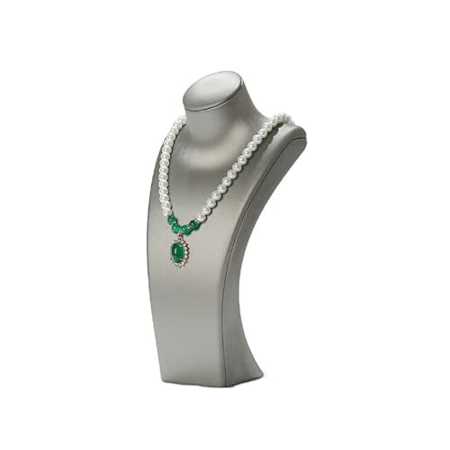 Buste modèle collier présentoir contre les chaînes emmêlées