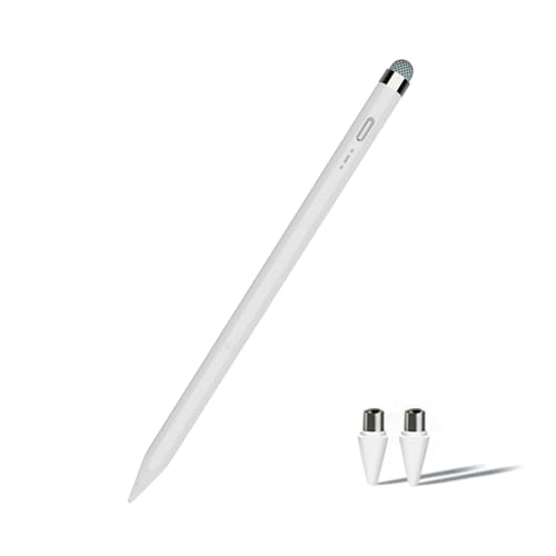 2 in 1 Stylus Pen für Samsung Galaxy Tab A11+/A11/A9+/A8/A7 Schreibstift für Lenovo M11 M10 M9 Idea Pro Tablet Eingabestifte Android 15/14 Pencil (weiß)