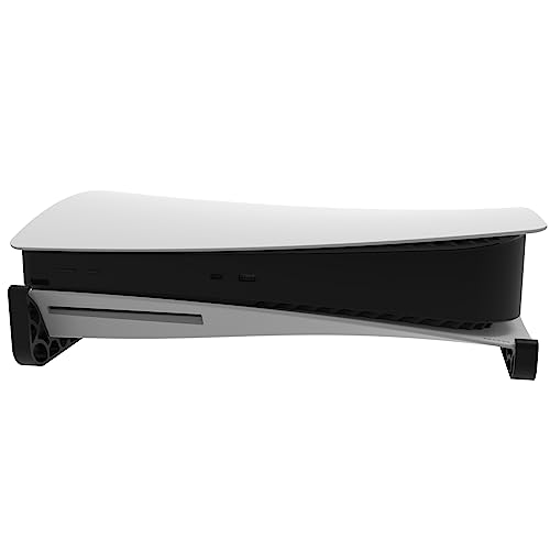 Suporte Horizontal Preto para PlayStation 5 de Mídia Física - Estabilidade e Organização
