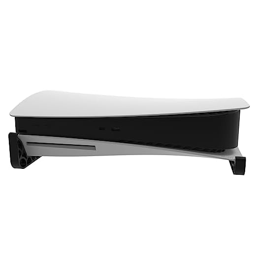 Suporte Horizontal Preto para PlayStation 5 de Mídia Física - Estabilidade e Organização