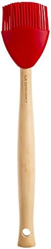Le Creuset Classic naczynie na przybory (1,1 l), 4-częściowy zestaw łyżek do gotowania, pudełko na prezent, czerwień wiśniowa