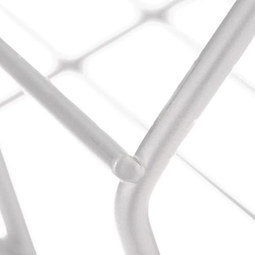 Stilemo Desk Cable Management Tray, 2 Pack - Ultra-Sturdy Under Desk Storage for Keeping Desk Cables Tidy, Carbon Steel Holds Up to 5 KG, Under Desk Cable Tray 38 x 10,5 x 11 cm (White)