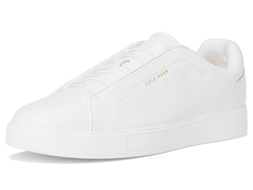 Cole Haan Women's Grandpro Luxe Slip-On Sneakers, White Leather, 7.5-B US by Cole Haan - Used condition - Image 8