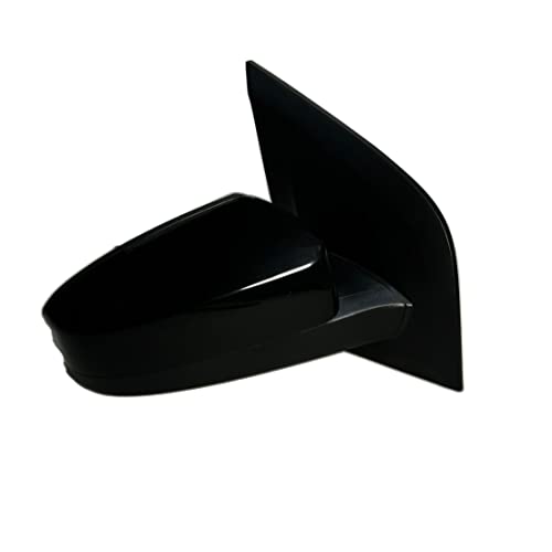 Passenger Side Mirror For Nissan Sentra (2007 2008 2009 2010 2011 2012) Power Operation Unpainted Non-Heated Non-Folding Right Outside Rear View Replacement Door Mirror - Ni1321167 #TOP7