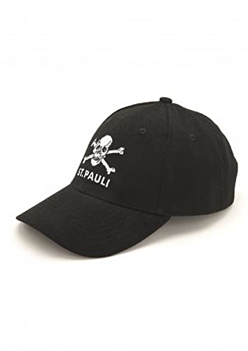 FC St. Pauli Totenkopf Cap (one Size, schwarz)