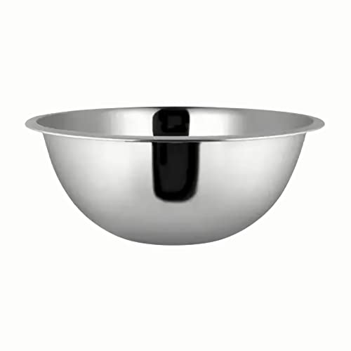 Tigela Funda de Inox, 32 cm, Gedex ECO-814, Prata