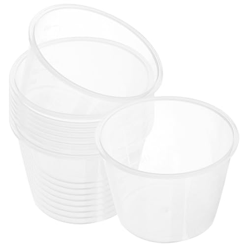 Garneck 10個 耐熱プラスチック製 透明計量カップ 炊飯器用米計量器 すりきり対応 キッチン用液体 乾燥材料測定ツール