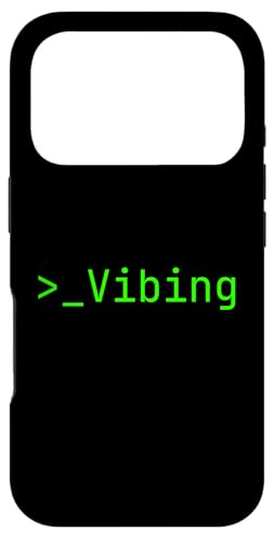 Funny Vibe�R�[�f�B���OAI�G�[�W�F���g�J���҃v�����v�g�G���W�j�A�R�[�_�[ �X�}�z�P�[�X iPhone 17 Pro �p