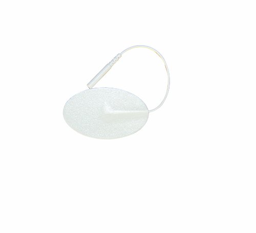 3B Scientific W63202 Comfort-Stim Elite White Foam Electrodes, 2.5