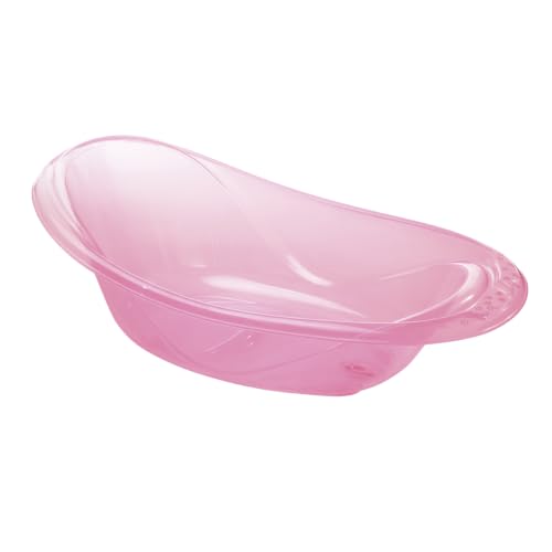 Banheira Bebê Urso Adoleta 20L (Rosa Translúcido)
