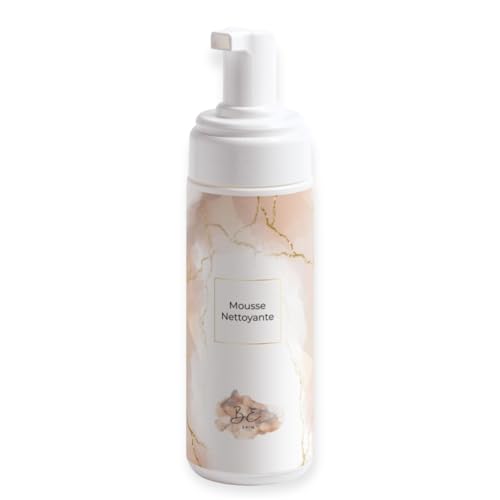 Mousse nettoyante visage à la rose et camomille pour votre rituel du soir
