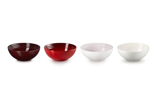 Le Creuset Petits Fours Collection Set of 4 Cereal Bowls