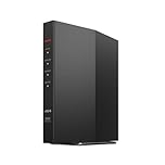 【Amazon.co.jp限定】 バッファロー WiFi ルーター 無線 LAN Wi-Fi 6 11ax AX3000 2,401+573Mbps 日本メーカー 【 iPhone 16e / 16 / 15 / 14 / Nintendo Switch / PS5 動作確認済み 】 スマート 引っ越し エコパッケージ ブラック WSR-3000AX4P/NBK