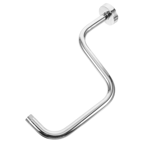 jojofuny Brazo de Ducha de Acero Inoxidable Resistente y Fácil de Limpiar Accesorio Pared para Reemplazo y Conversor Soporte Seguro para Rociador Estándar Baños Modernos