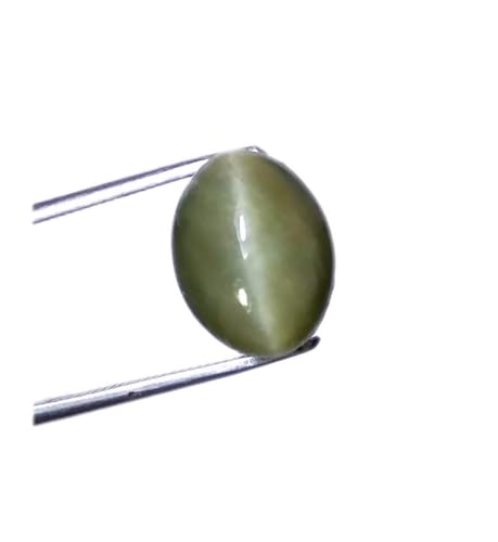 Pierre œil de chat Lehsunia Ketu AMZ15433 gemme naturelle 3,52 carats