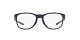 Oakley Men's OX8102 Cloverleaf Mnp Round Prescription Eyeglass Frames, Satin Universe Blue/Demo Lens, 52 mm