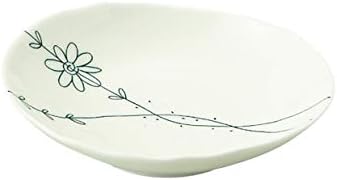 Amazon フラワーライン 13 5cm四 楕円深皿 青 カフェ 食器 美濃焼 おしゃれ 和食器 日本製 国産 陶器 軽量 軽い ラッピング不可 小皿 オンライン通販 Amazon フラワーライン 13 5cm四 楕円深皿 青 カフェ 食器 美濃焼 おしゃれ 和食器 日本製 国産 陶器 軽量 軽い ラッピング不可 小皿 オンライン通販