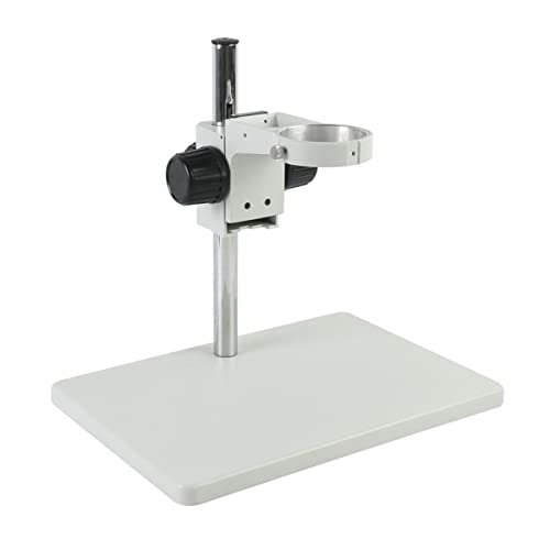 Microscope Stereo Microscope Adjustable Stand 76mm(White)