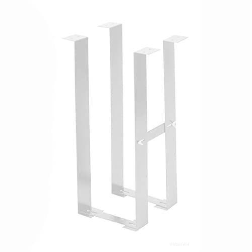 Soporte para CPU de Escritorio Bajo con Marco Ajustable para Torres PC, Acero Resistente, Capacidad 25 kg, Blanco miniatura 1