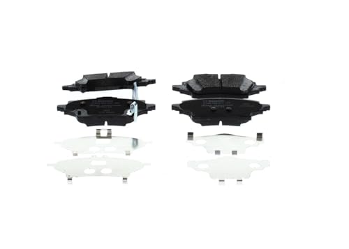 Plaquettes de frein Bosch BP2529 certifiées ECE-R90 pour un jeu complet de 4 pièces