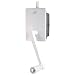 WOLFPACK LINEA PROFESIONAL 5250255 Torno Elevacion Persiana Empotrar Blanco, Metal