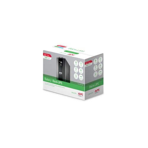 Miniatura 7 de Back Ups Pro De Apc By Schneider Electric - Br1300mi - Ups 1300va 8 Salidas Iec, Interfaz Lcd, 1 Gb De Protección De La Línea De Datos