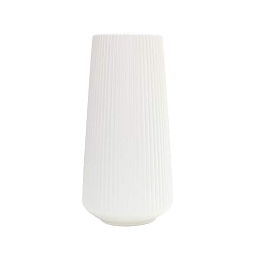 Jarrones Decorativos Florero Blanco Jarrones Decorativos De Suelo Jarrones Decorativos Arreglos Florales para Mesa De Comedor BañO Cementerio White