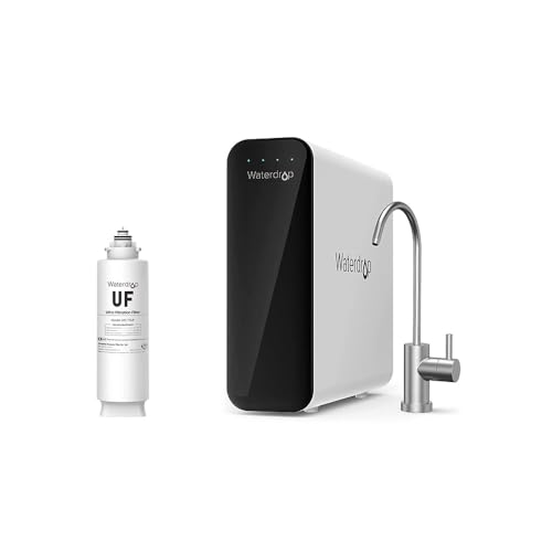 Waterdrop TSU 0.01μm Ultra-Filtration Under Sink Water Filter System and Waterdrop TSUF Ultra-Filtration Under Sink Water Filter