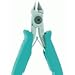 Excelta Five Star Tapered Diagonal Semi-Flush Carbon Steel Semi-Flush Cutting Plier - 5 in Length - Foam Cushion Grip - 7243E [PRICE is per EACH]