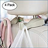 DNJ Home - Soporte para reposacabezas de coche organizador para reposacabezas del asiento trasero del coche soporte para bolso bolso paño